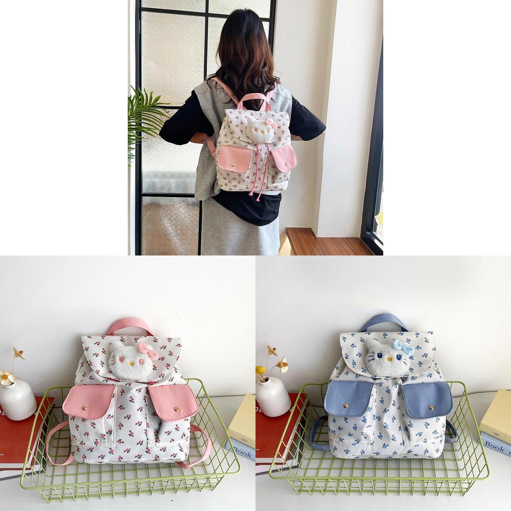 Girls Canvas Backpack With Breathable Nylon Material For Daily Use And School Commute