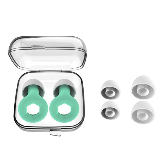 Sleeping Noise Cancelling Ear Plugs Super Soft High Elastic Reusable Easy To Clean Ergonomic Fit Sleeping Earplugs