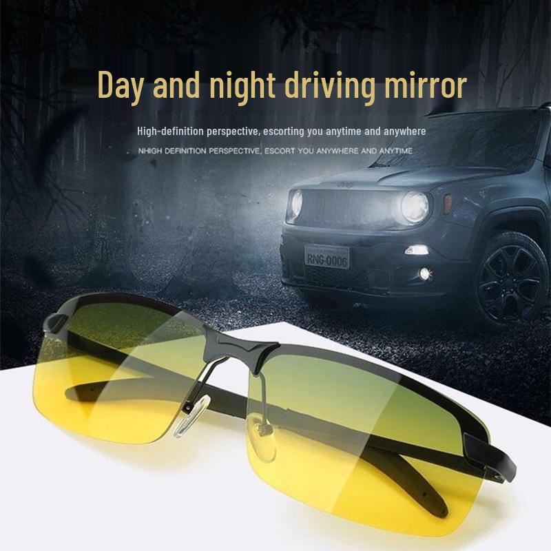 2020 Polarized Photochromic Sunglasses for Driving, Fishing, and Cycling - Men's Day & Night Glasses