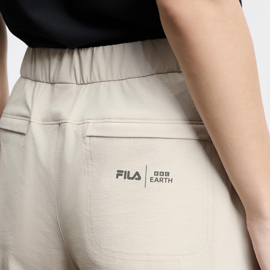 FILA X BBC Earth Nature Wonders Adjustable Straight Leg Casual Pants Women Pants Camel A11W437802FBG