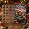 Daily Window Opening Gift 2026 Highland Cow Christmas Advent Calendar, 24-Day Acrylic Countdown Ornament Set with Travel Companion Play Mini Figures,