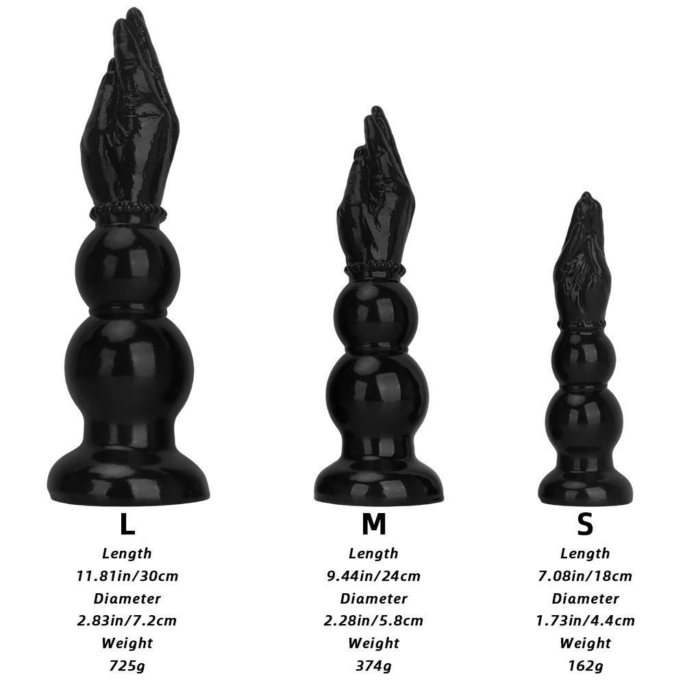 PVC Butt Plug Dildo Women's Masturbator Sex Toy Huge Fisting BDSM Strap On Penis Big Dick