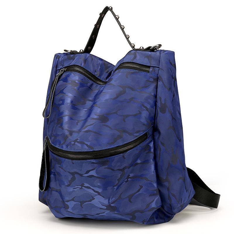Buy Nylon Camouflage Multicolor Women's Backpack Fashion Sports Girls ...