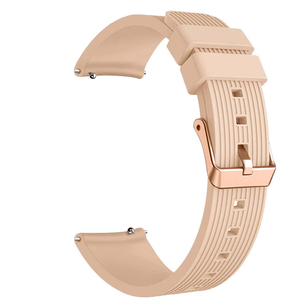 

Rose Gold Buckle Strap For Samsung Galaxy Watch6 4 Classic 47mm 43mm 46mm 42mm Bracelet Watch 6/4/5 Pro 45mm 40mm 44mm Wristband 20mm Universal абрикосовый