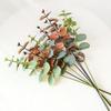 Eucalyptus Leaf & Grass Arrangement - Artificial Greenery for Halloween & Christmas Decor