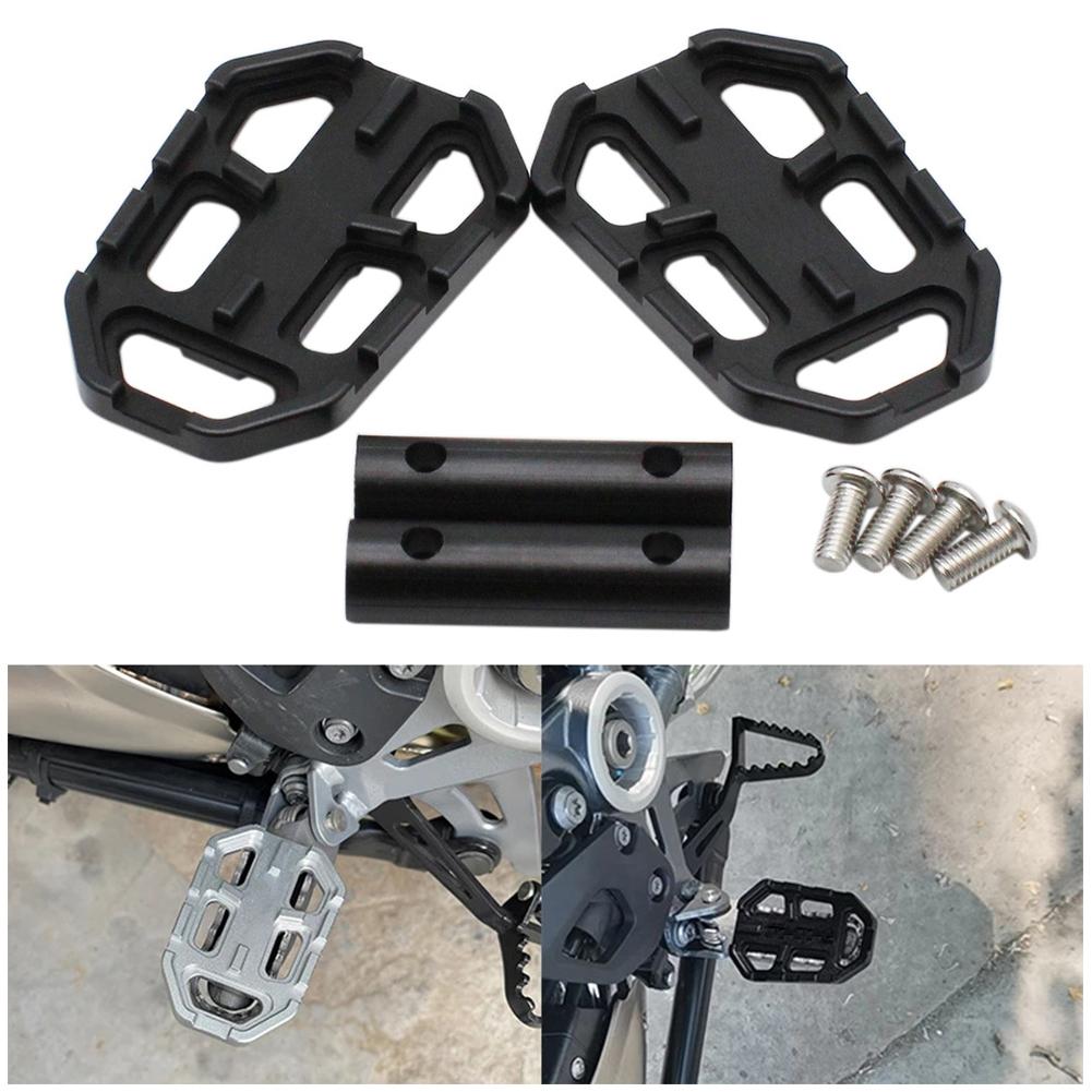 2X Motocyklová nožní podložka Extender Pedálová opěrka pro BMW R1200GS G310GS S1000XR F850GS F750GS R Nine T Scrambler Urban GS