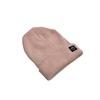 Autumn and winter patch smiley face knit hat, versatile casual beanie for couples Korean-style fashion pullover warm hat