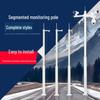 Octagonal Monitoring Pole - 3m, 3.5m, 4m, 5m, 6m | Suitable for Snapshot Monitoring, Traffic Signals, and Signs