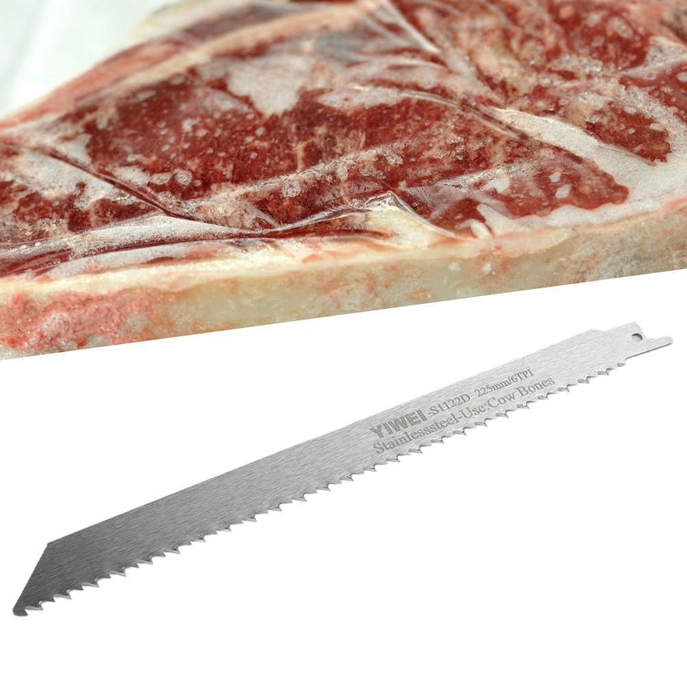 

1Pc Saw Blade 225mm/8.85in 6TPI S1122D Stainless Steel