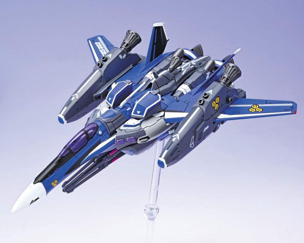 AOSHIMA VFG Macross Frontier Super Messiah Clan Clan Height 155mm plastic model VF-25G approx. Color-coded MC-07