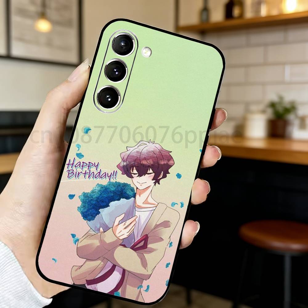 Ness Phone Case For Samsung S20,21,22,23,24,25,26 Ultra,Plus,Lite,FE,Black Soft Case Samsung S25