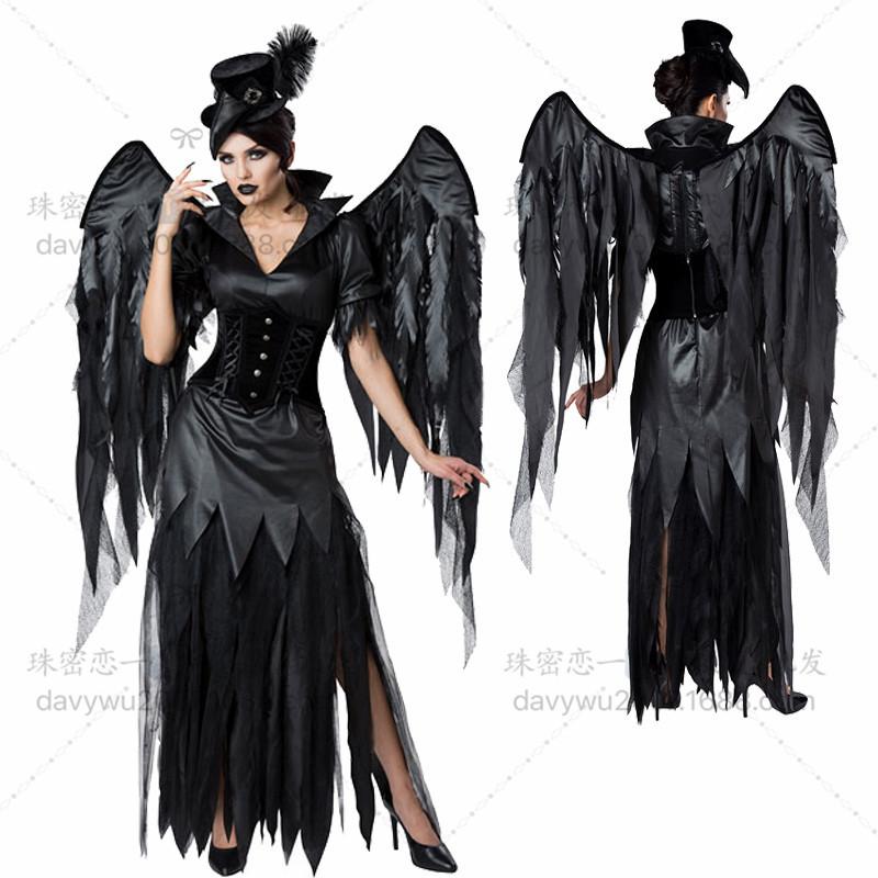 

1 Костюм ангела ночи новый кинематографический костюм для ролевых игр костюм для ролевых игр на Хэллоуин костюм дьявола XL