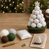 3D Knitted Christmas Tree Craft Set Sports Ball Christmas Tree Material Kit  Home Decoration