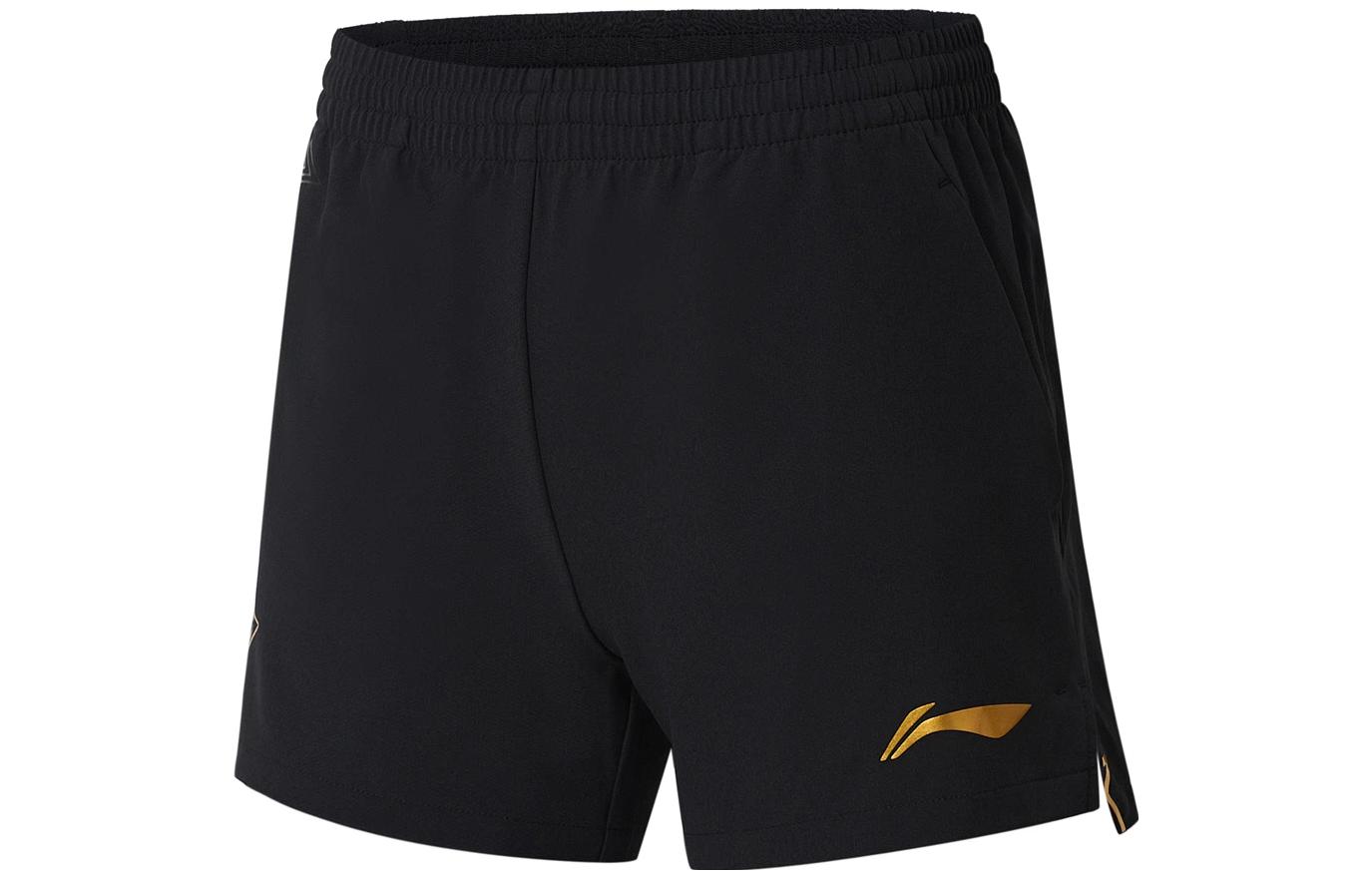 Li Ning Table Tennis Collection Sports Shorts Women s Black AAPS246-1 XXL