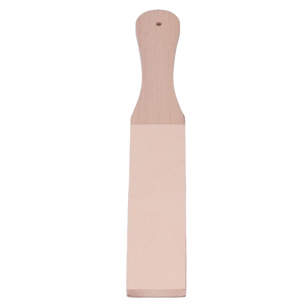 Ergonomic Handle Leather Strop Double Sided Knife Sharpening Strop For Leather Cutting Tools