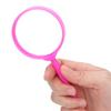   Handheld Magnifier with Plastic Handle Portable Reading Magnifying Loupe for Students Children