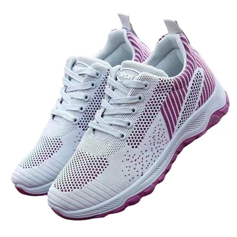 Spring New Travel Shoes Comfortable Walking Shoes Soft-soled Running Shoes Couple Sports Shoes
