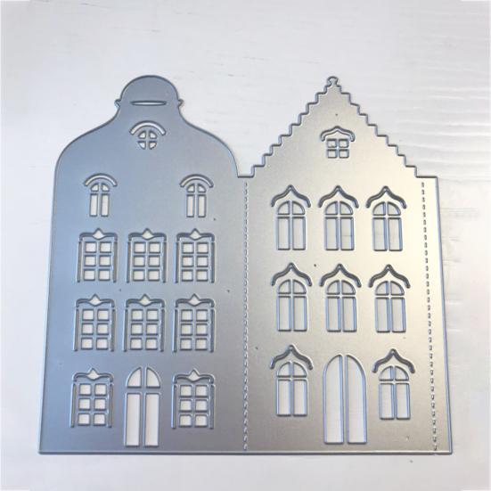 Gebäude Metall Stanzformen DIY Scrapbook Prägepapier Kartenherstellung Schablone