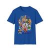 2026 Summer ONE PIECE Retro Cosplay Tshirt Unisexs Oversize Casual Cotton Printed Shortsleeved Unisex Childrens Sports Shirt