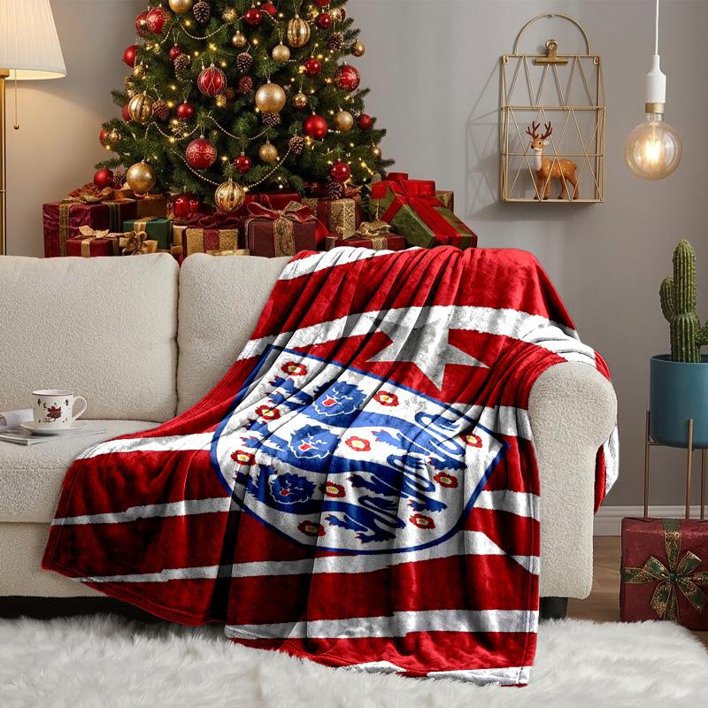 EnglCoat Of Arms Blanket Lightweight Ideal Bedding Blanket Perfect for Travel, Camping, Living Rooms, Offices, Sofas, Fan Christmas gift