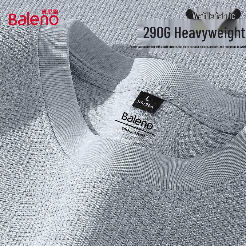 Мужская вафельная футболка с длинным рукавом Baleno 2XL