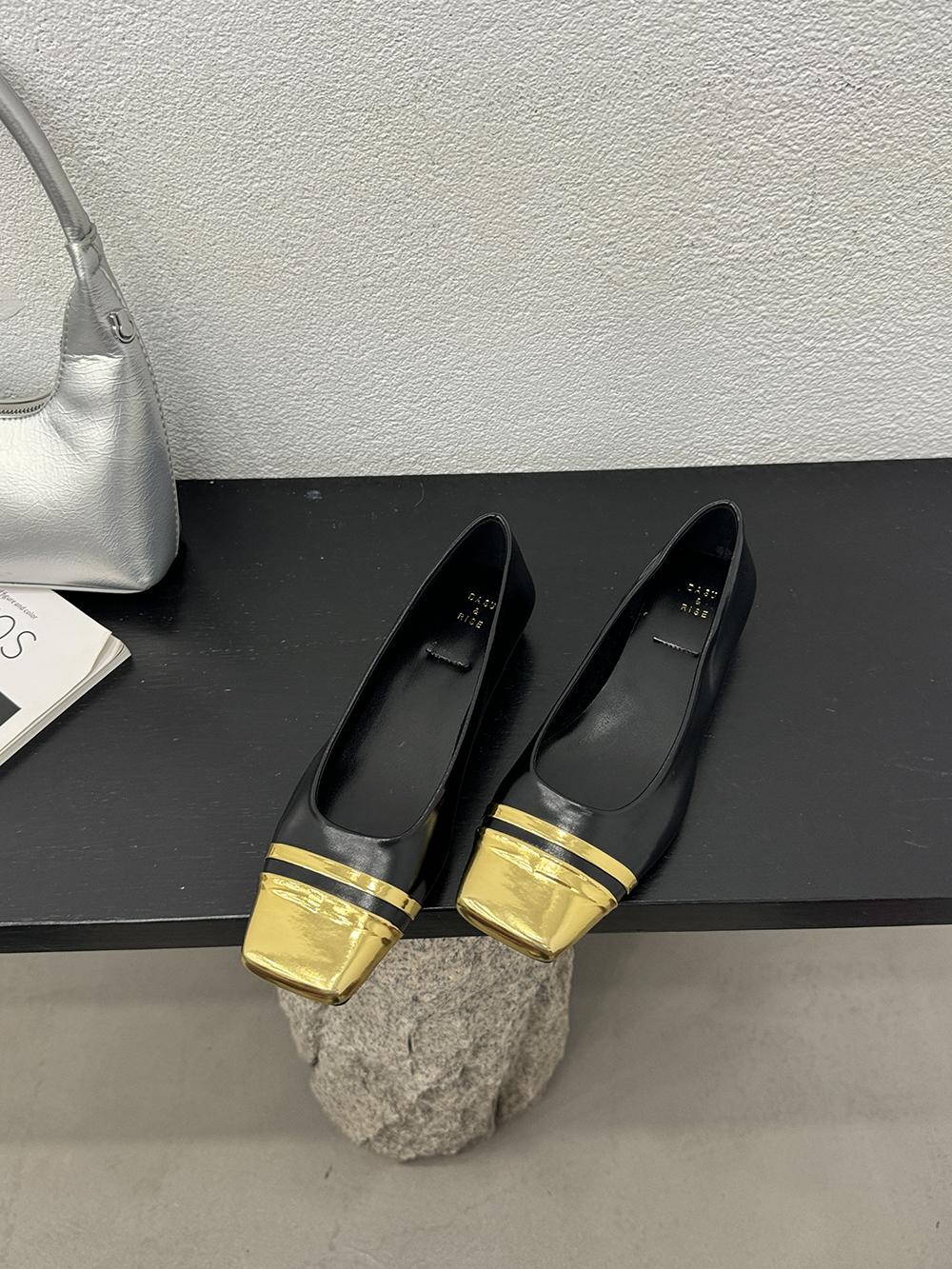 

fashion Square Toe Women Loafers 2024 New Arrivals Fashion Dress Shoes Low Heeled Black Brown White Shallow Slip On Loafers Size 35-39 5.5 чёрный