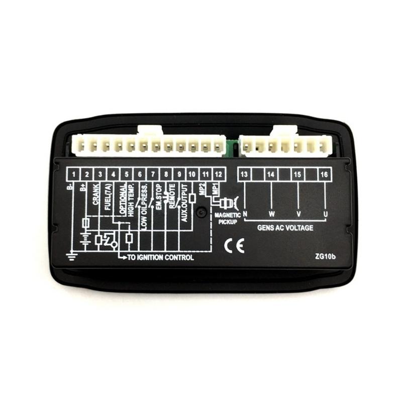 Small Gasolines Generator Set Controller LED Display Controller Board Generator Automatic Start and Stop