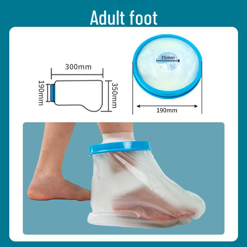 Waterproof Adult Cast & Wound Protector for Knee, Leg, Ankle, and Hand