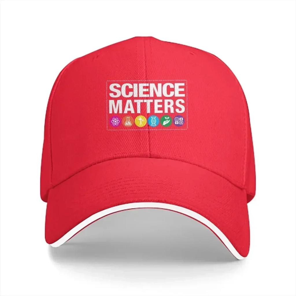 Science Matters Essential Baseball Caps Peaked Cap Chemistry Sun Shade Hats for Unisex Women