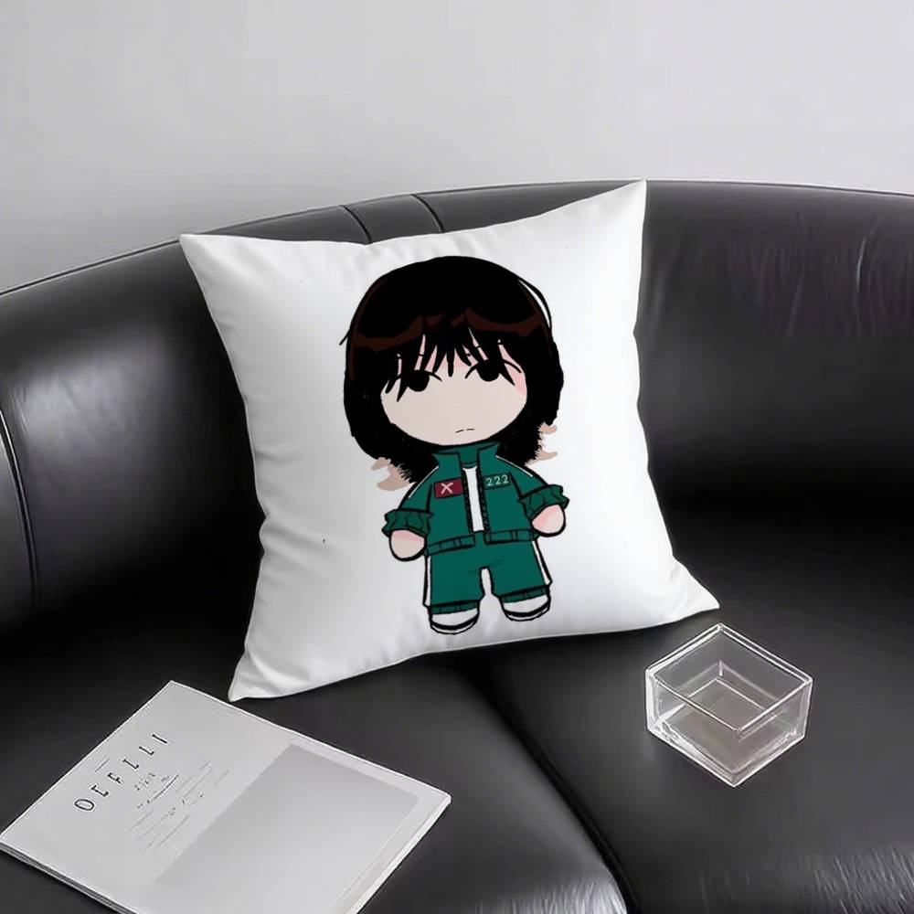 1pc Cute TV S-q G-games Pillow Case Square Bedroom Sofa Leisure Comfort Cushion Car Living Room Home Decoration