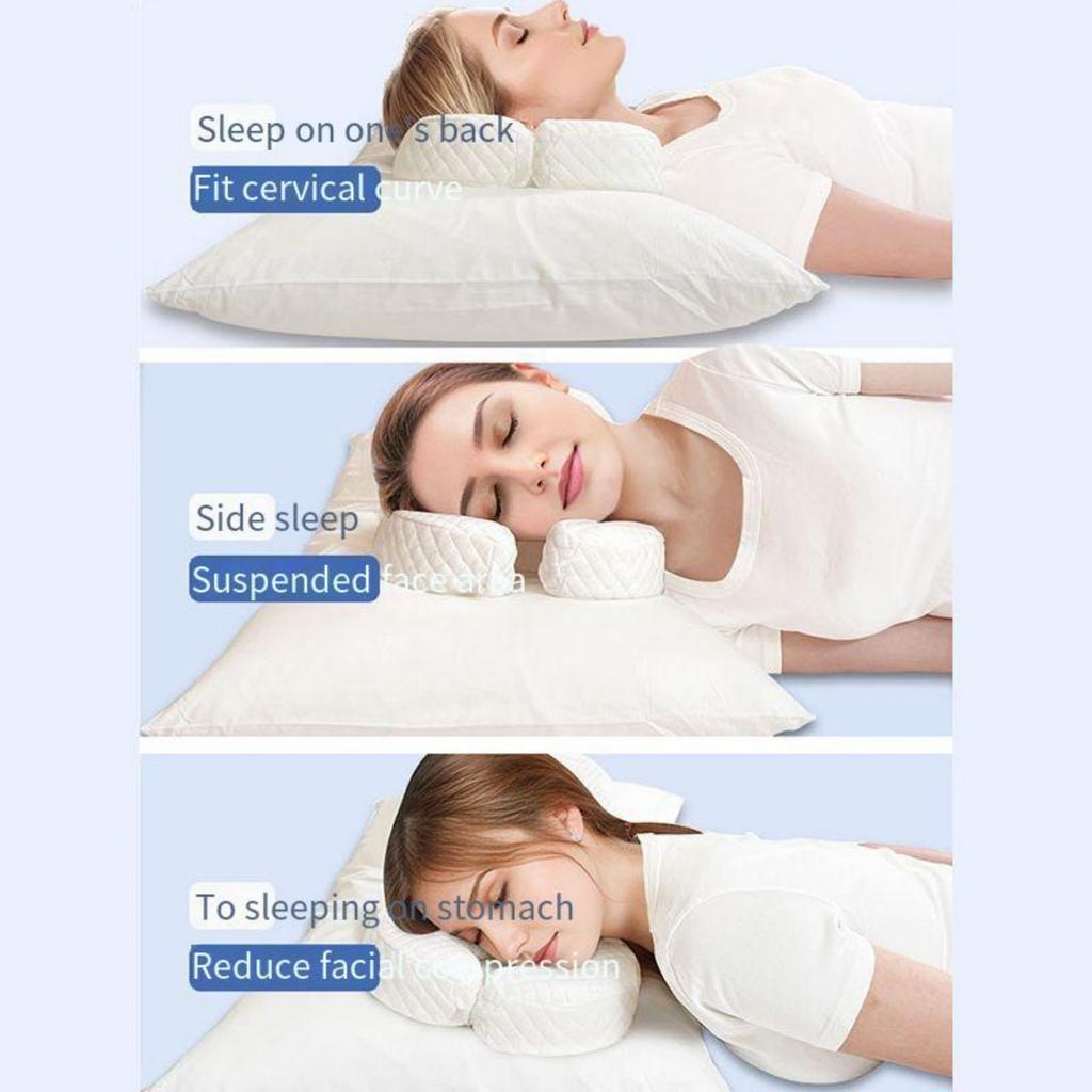 Memory Foam Face Relaxed Wrinkle Prevention Anti Aging Anti Wrinkle Beauty Bed Pillow