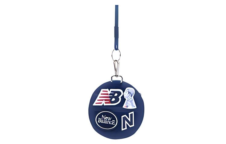 

New Balance X ANB Collaboration Fabric Crossbody Bags Regular Unisex Navy Blue LAB13636NV