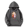 Child Fashion Lightweight Long Sleeve Pullover With Pockets  Print Hoodie