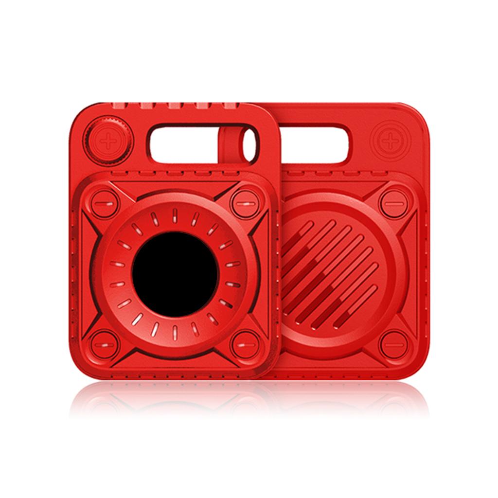 

Мягкий чехол из ТПУ, совместимый с AirTags, портативное устройство для отслеживания домашних животных, защитный чехол от царапин красный