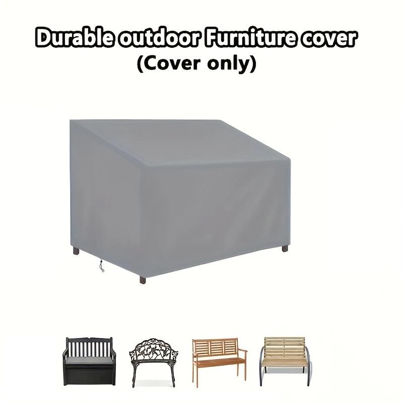 Outdoor Garden Bench Cover Waterproof Chair Cover Furniture Snow Rain Cover Dust Table Proof Protector Sofa Chair W0I0