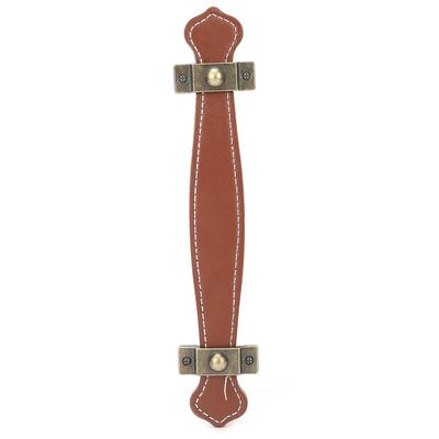 Artificial Leather Furniture Handle Drawer Cabinet Door Pull Luggage Suitcase Handle