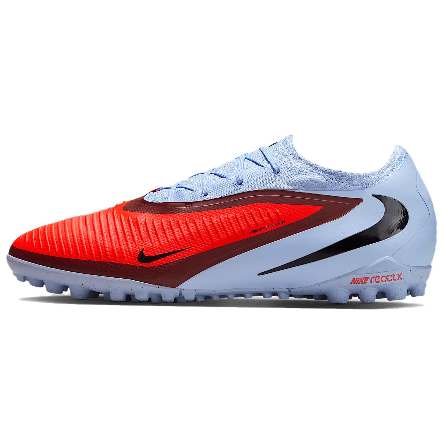 

Nike Phantom 6 Soccer Shoes Unisex Blue Red Sneakers HJ4123-400 40