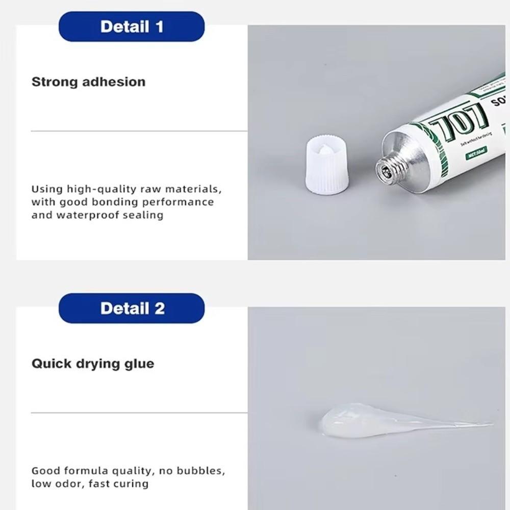 50ML Fabrics Appliances Sock Grip Enhancer Fast-Drying Anti-Slip Versatile Anti-Slip Sock Glue Shoe
