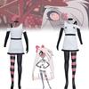 Vaggie Hell's Hotel Cosplay Costume For Women Soft Nini Fabric Evil Boss Vaggie