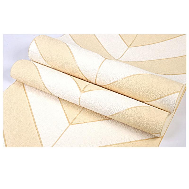Luxury Suede Texture 3D Wallpaper 1.2mm Non-Woven Geometric Wall Cover, Modern Home Decor, Renovation Wall Paper Roll 0.53x9.5m