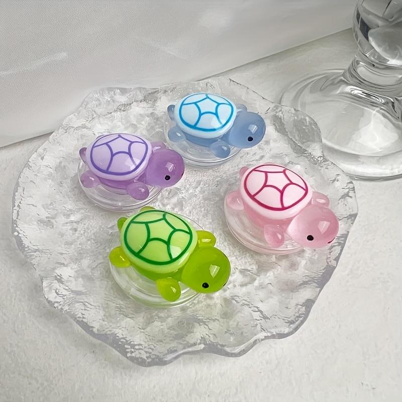 Portable Cute Turtle Phone Stand | Easy-to-Apply, Small ABS Desk Support for Lazy People, Ideal for Smartphones with Multiple Cameras