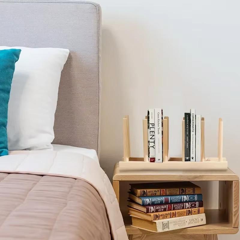 1Pc Kitchen DIY Holder 2/3/4/5/6/7/8 Grids Drainer Wooden Display Stand Drying Shelf Dinnerware