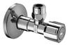 COMFORT 1/2x3/8" Angle Control Valve with ASAG, with 250 Filter, CHROME