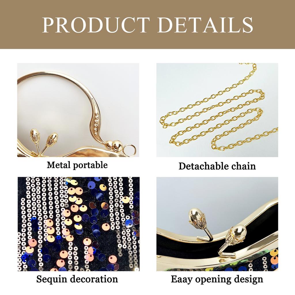 New Women Evening Bag,Elegant Handbag Clutch,Party Dress Bag Shoulder Crossbody Bag