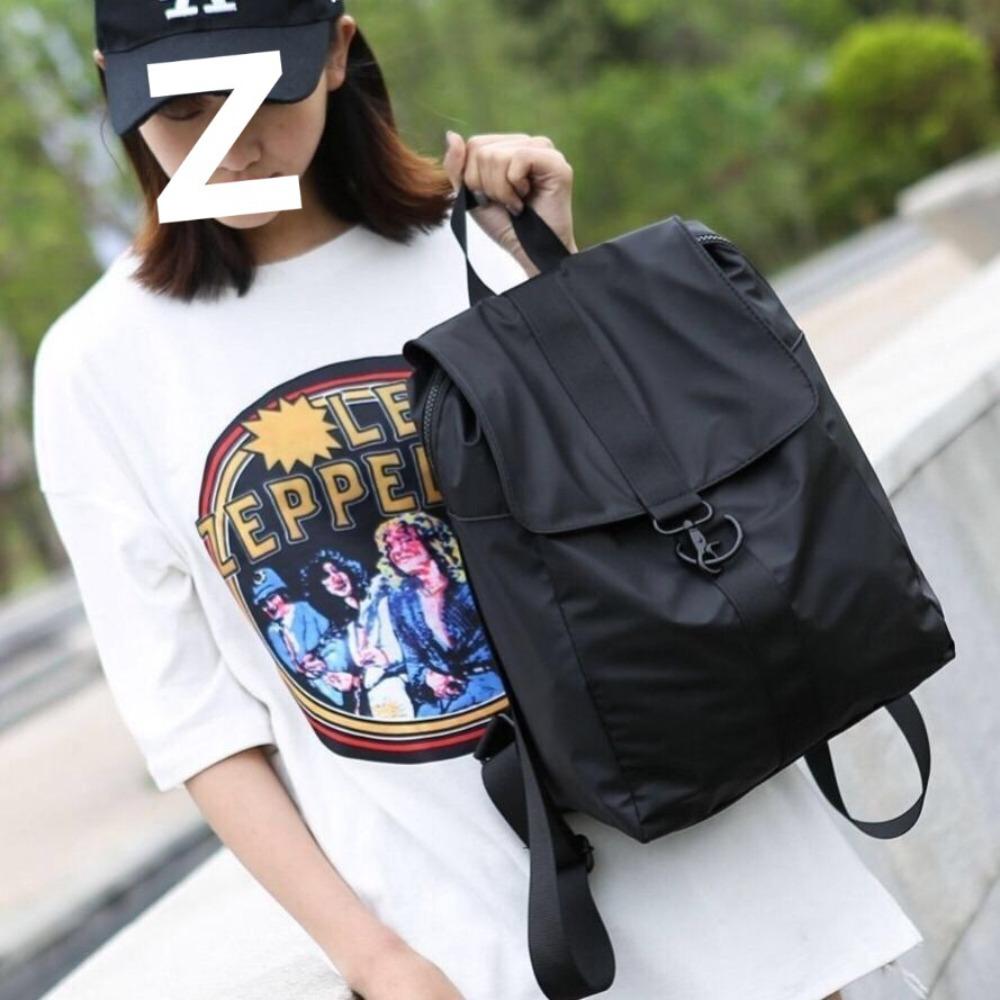 New backpack men's casual travel bag fashion backpack simple couple schoolbag versatile women's bag can be