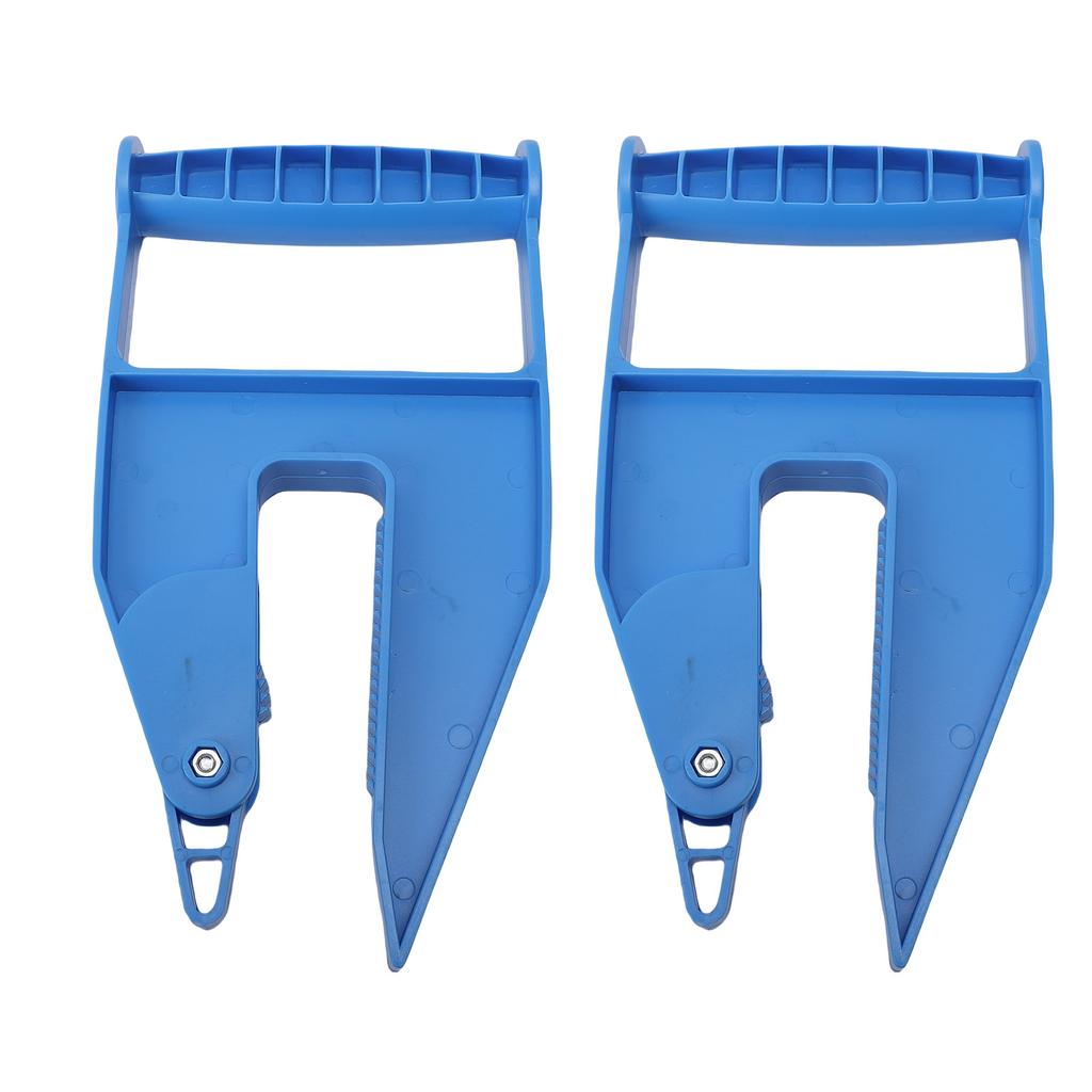 2 Pcs Mat Mover Tool Sturdy Plastic Ergonomic Heavy Duty Mat Gripper Handler for Ranch Gym