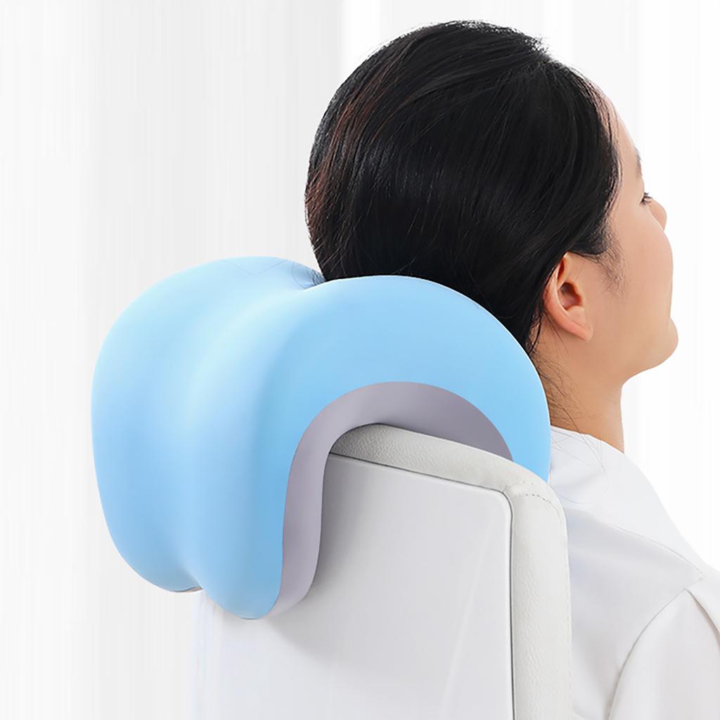 Comfortable Neck Support Cushion Memory Foam Pillow for Office Napping and Travel Relaxation