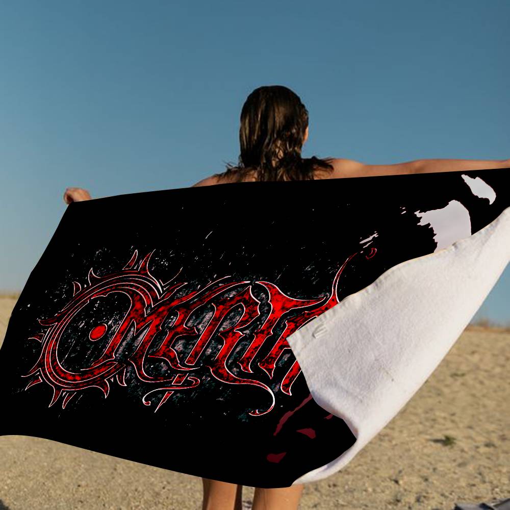 

Rapper O-Omerta Microfiber Blanket Quick Drying Beach Towels Oversized Printing Super Absorbent Pool Towel Blanket W40*H60(CM)