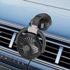 Air Vent 3 Speed 5V 1A Car Usb Cooling Fan 360 Degree Adjustable Air Outlet Car Fan 5-Blade Low Noise For Car Truck Suv Sedan