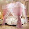 Class A Mother and Baby Grade Printed Blackout Mosquito Net for Children's Sitting Bed - Anti-Fall, Three-Door Design